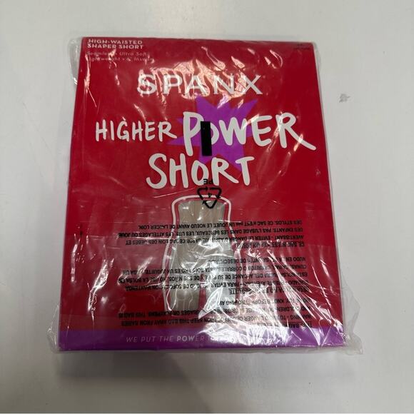 NEW Spanx Higher Power Shaping Shorts in Soft Nude 3X - Picture 3 of 5